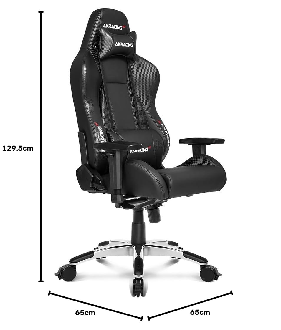 レーシングチェア 椅子 ゲーミング リクライニング クッション 黒 Amazon.co.jp: AKRacing オフィスチェア Premium カーボンブラック 高